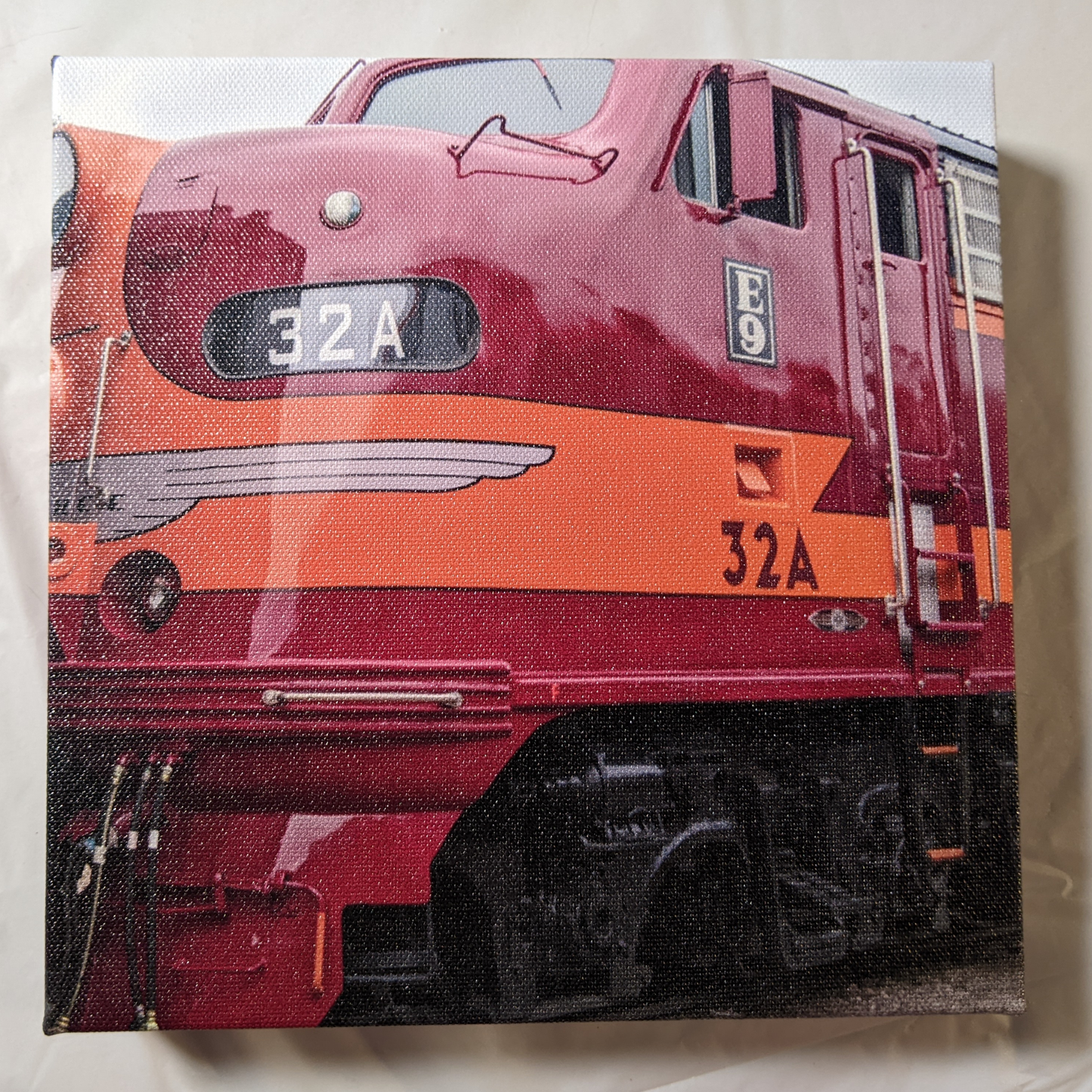 Milwaukee Road 32A Canvas Art Print