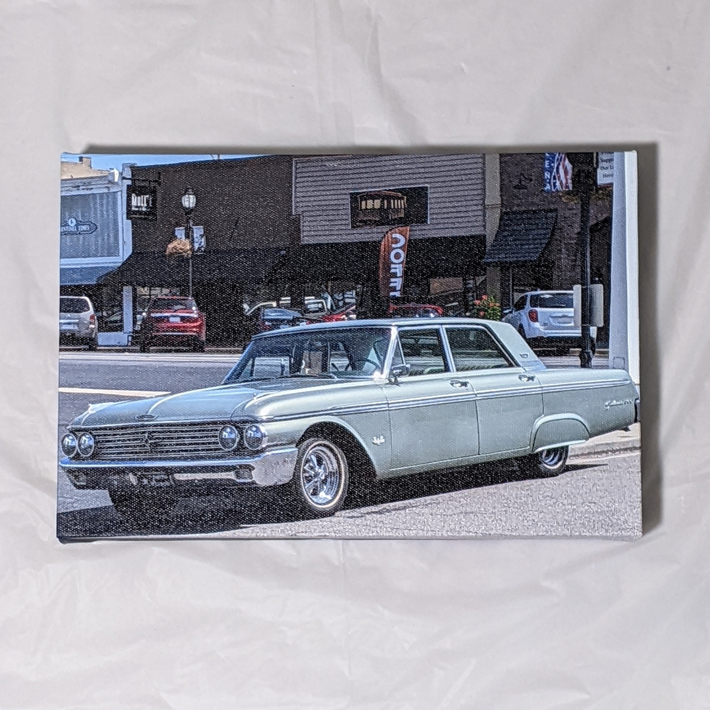 1962 Ford Galaxie Canvas Art Print