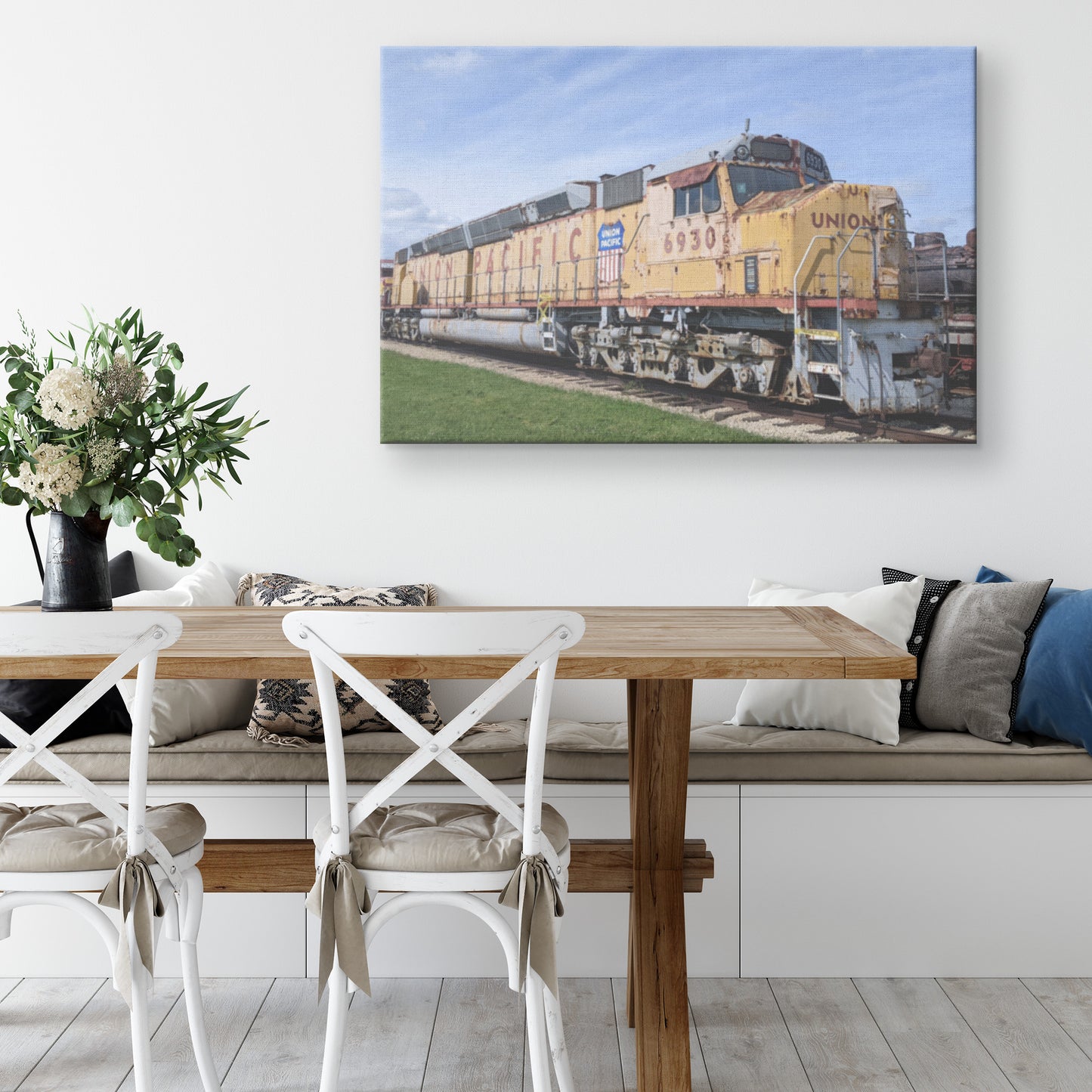Union Pacific 6930 Canvas Art Print