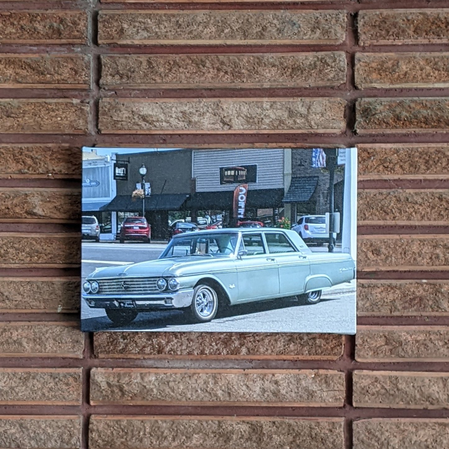 1962 Ford Galaxie Canvas Art Print