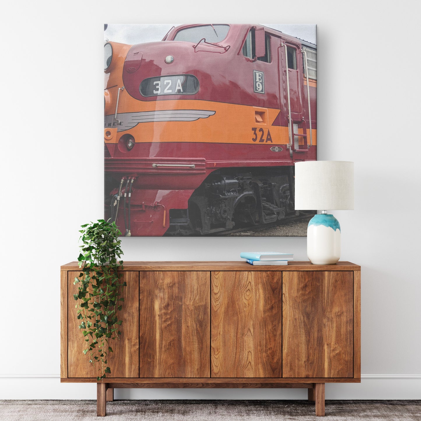 Milwaukee Road 32A Canvas Art Print